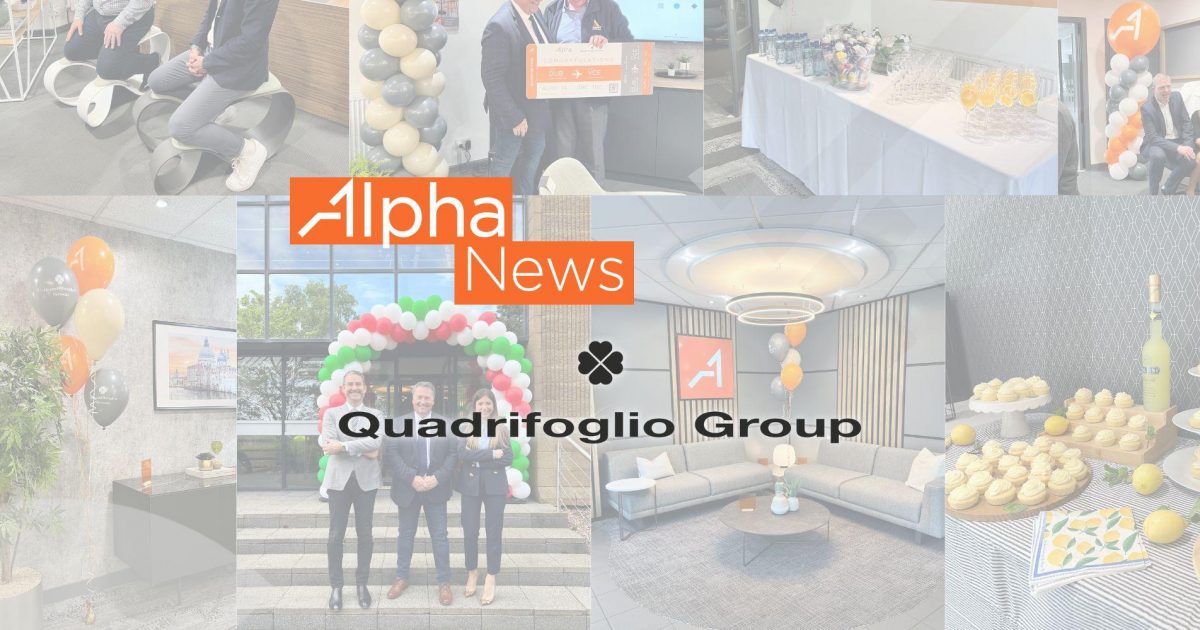 Alpha hosts supplier Quadrifoglio in an exclusive showroom… | Alpha